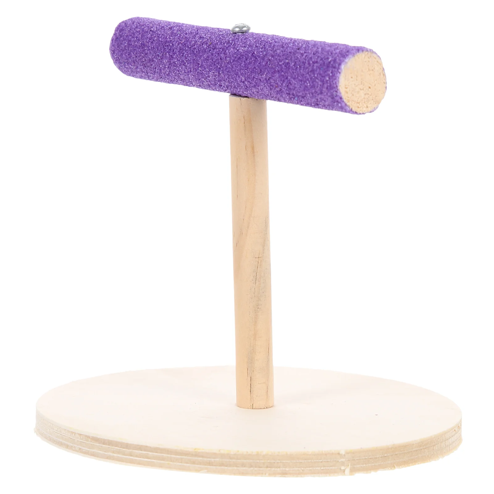 

Bird Stand Parrot Perch Wooden Wood Play Cageparakeet Branches Training Playground Showerbiting Platform Platforms Office