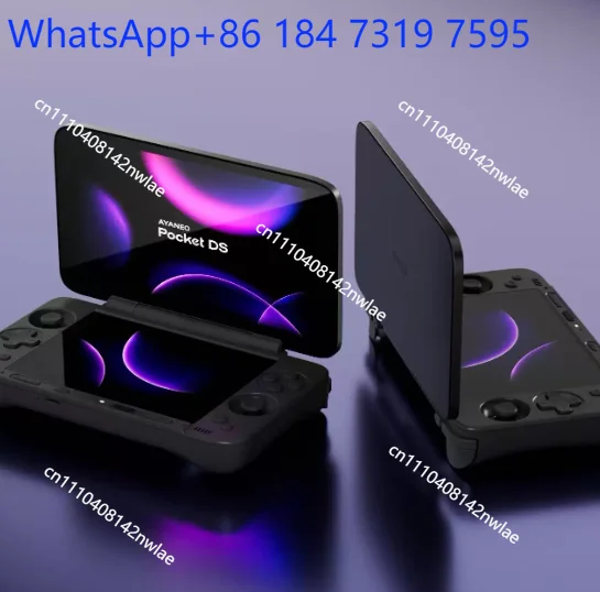 Фото Игровая портативная консоль AYANEO Pocket DS G3X Gen2 с двумя экранами, OLED-дисплеем 1080P, батареей 8000 мАч и поддержкой Android. №3