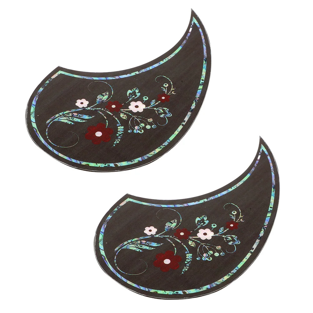 

Стильные декоративные защитные пластиковые наклейки для гитары, музыканта, 2 шт.