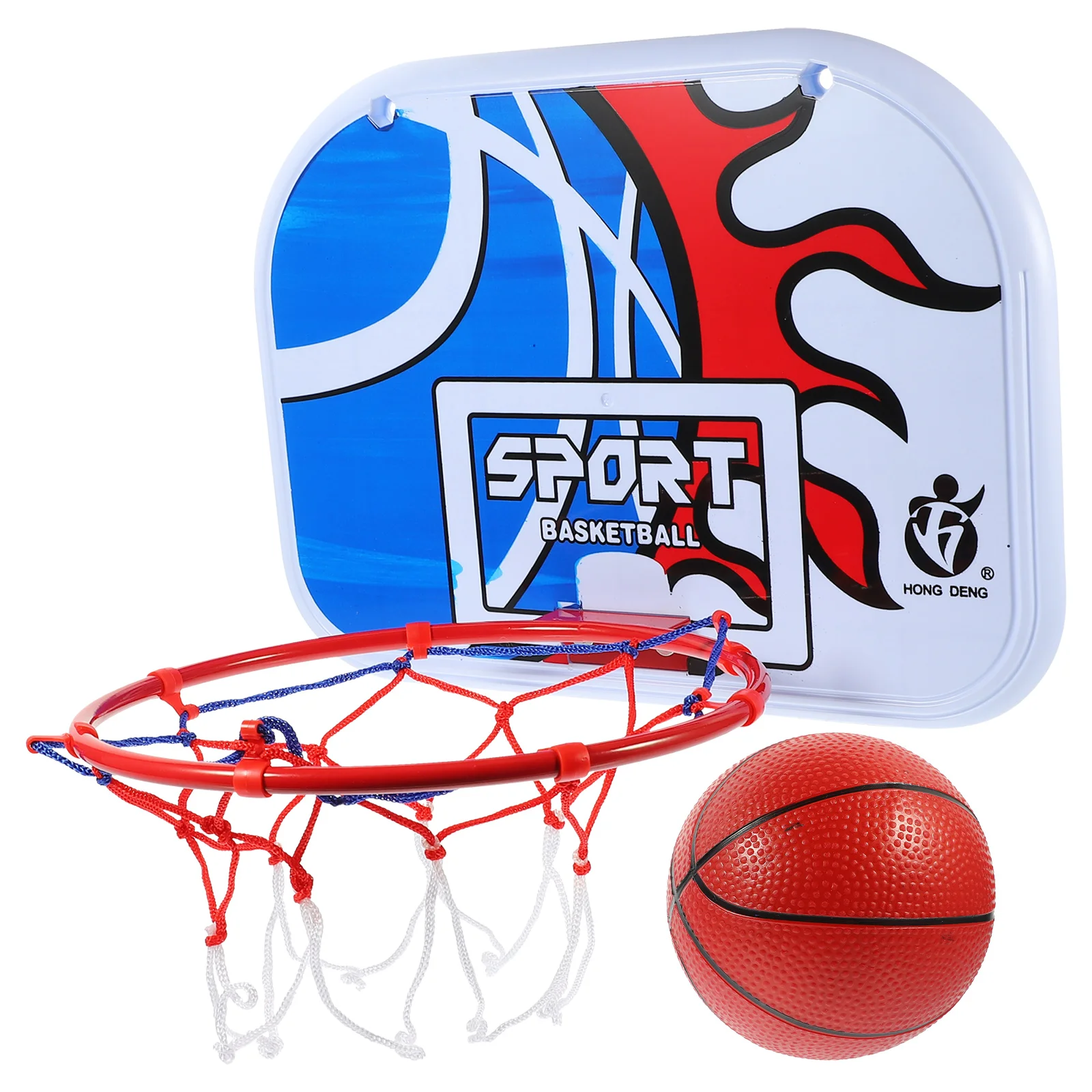 

Kid Basketball Toy Wall Hanging Stand Outdoor Play Toys Kids Set Mounted Mini Hoop Portable Wall-mounted
