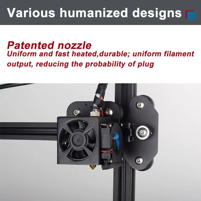 Большой стабильный 3D-принтер MakerPi P2 Размер 260*260*260 мм FDM с открытым исходным кодом