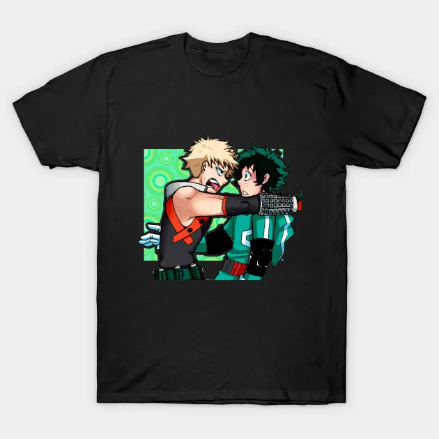 

Men t-shirt Bakugo X Deku Tshirt Women T Shirt Men Cotton Tees Harajuku