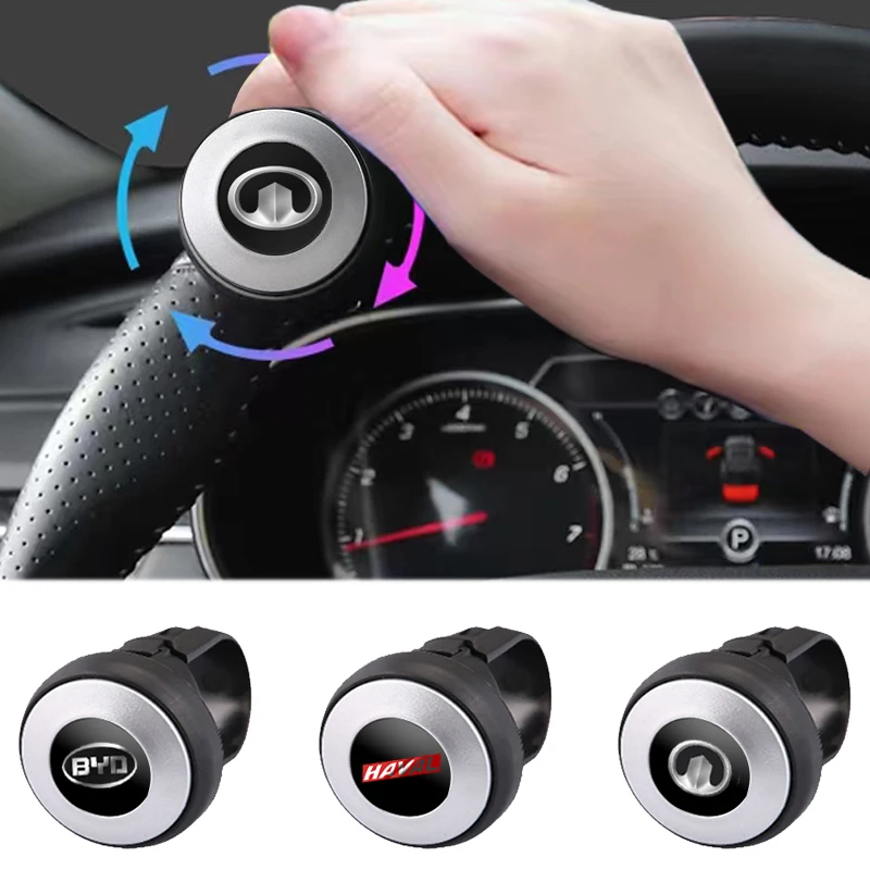 

Car Steering Wheel Booster 360 Degree Rotary Handle Ball for SEAT Leon MK3 Ibiza 5F 6L 6J Altea Tarraco Toledo 3 Cordoba Cushion
