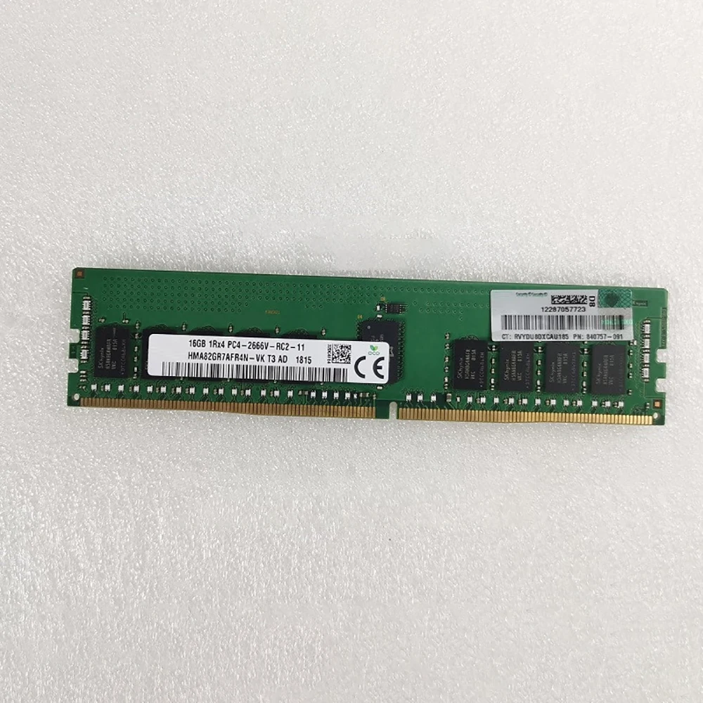 Серверная память DDR4 2666 1RX4 PC4-2666 В 16 ГБ 815098 -B21 840757 -091 850880 -001
