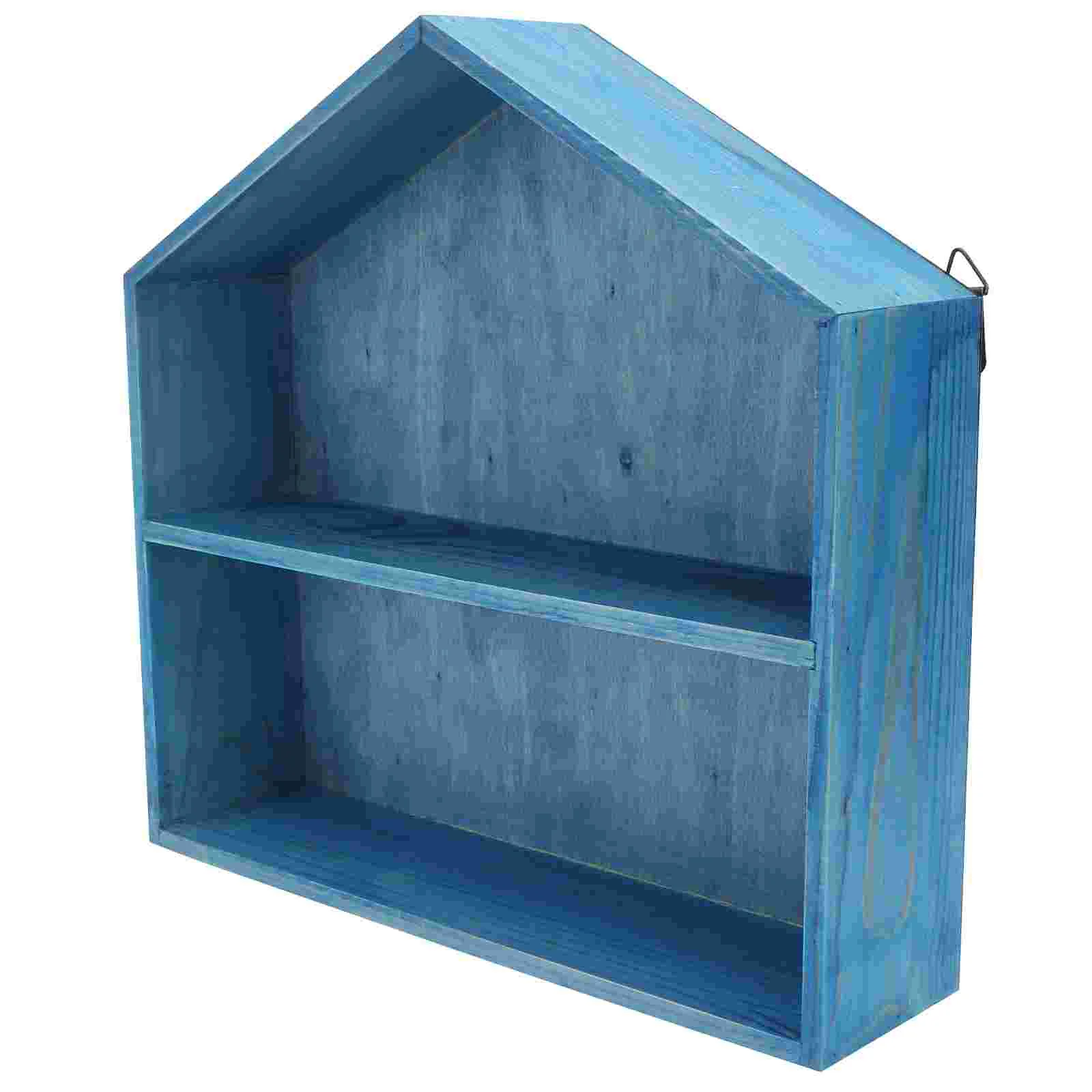 

Racking Shelving Wooden Display Box House Decor Desktop Organizer Wall Hanging Household Boxes