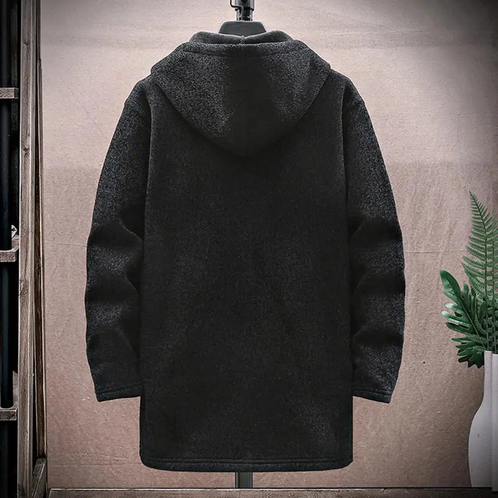 

Men Jacket Popular Autumn And Winter Sweater Coat Mid-length Men Coat