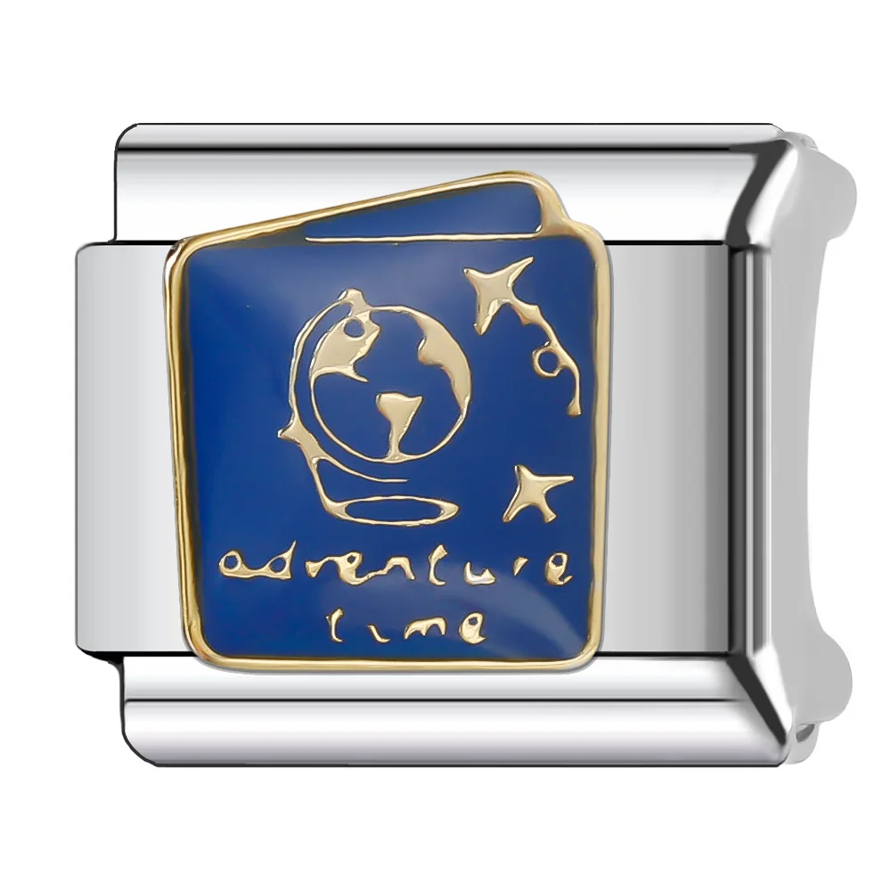 Memnon модный женский подарок бабочка цветок сердце подвески итальянские звенья