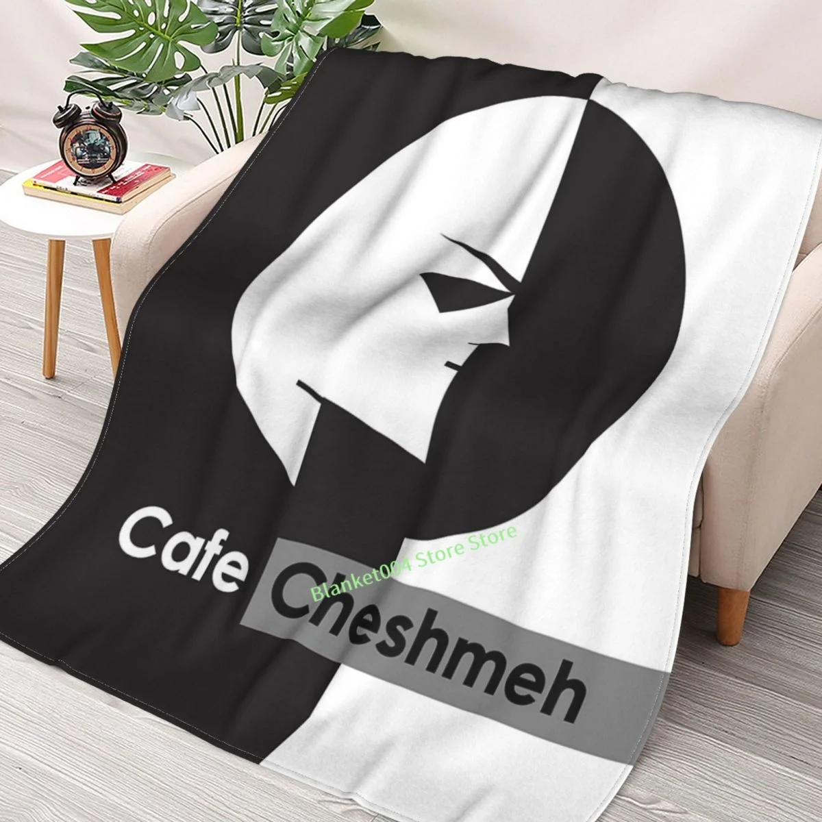 

Декоративное одеяло с логотипом кафе Cheshmeh Kelly, 3D печать на диване, спальне, для детей и взрослых, рождественский подарок