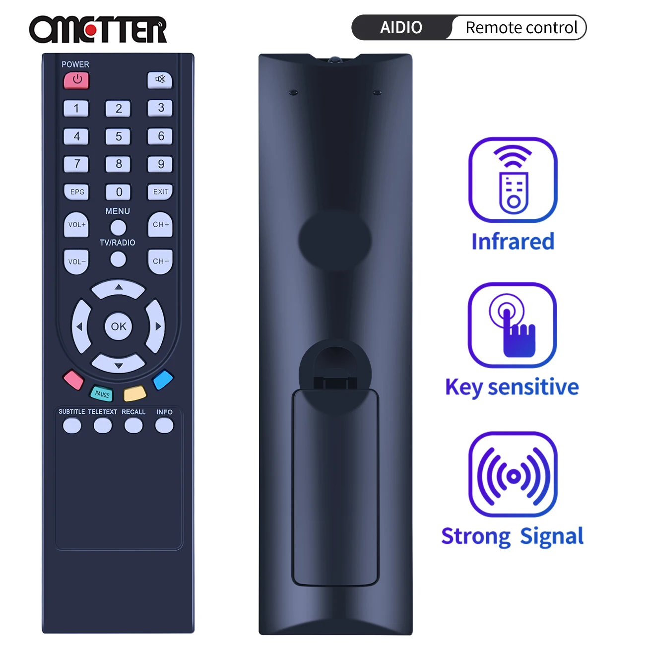 

New Original for Technisat Audio / Video Players Remote Control