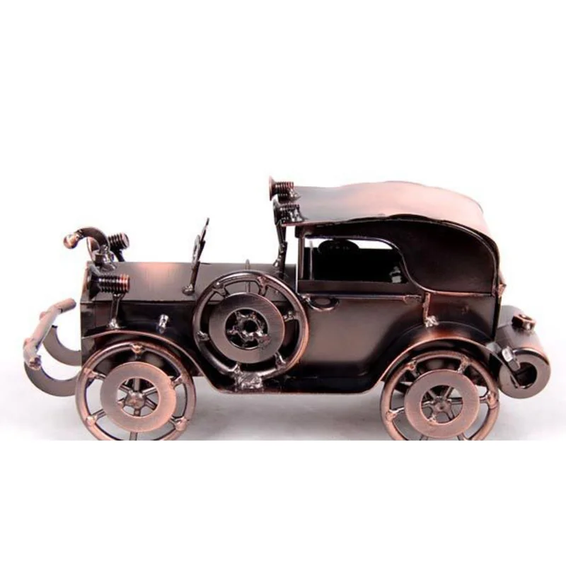 

1 Pcs Home Decoration Nostalgic Retro Iron art Car model Bar Coffee shop living room office decoration Window display