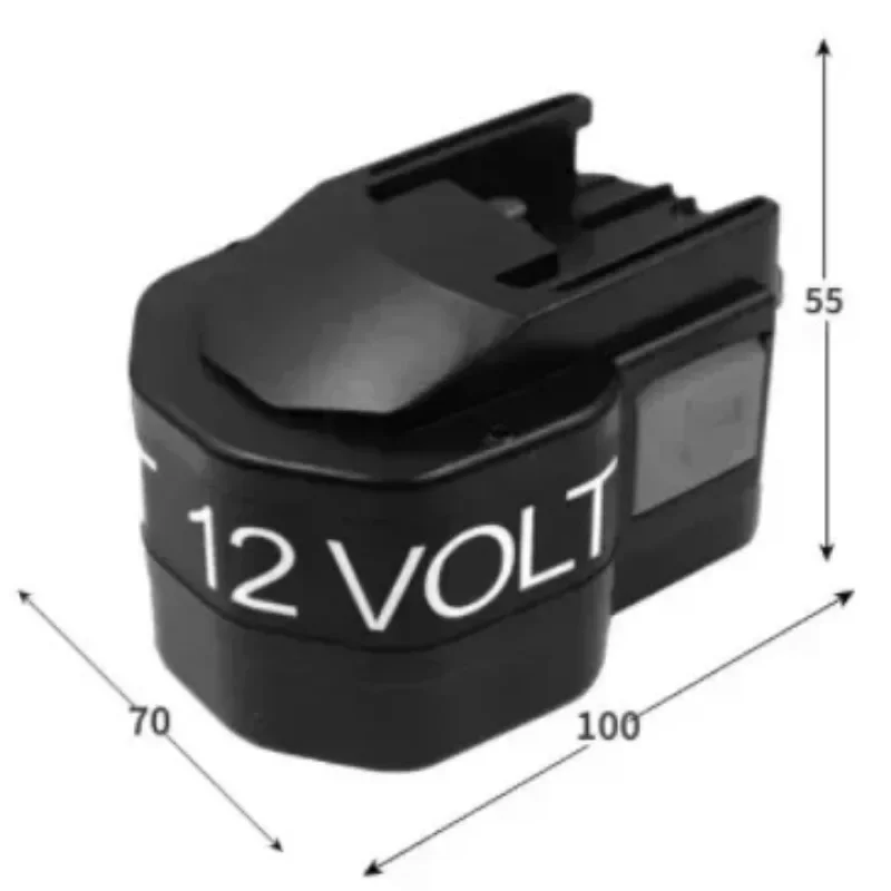 Никель-металлогидридный аккумулятор 3500 мАч для AEG 12 В BS12X SB2E BX12 BXL12 BXS12 P320 PBS3000