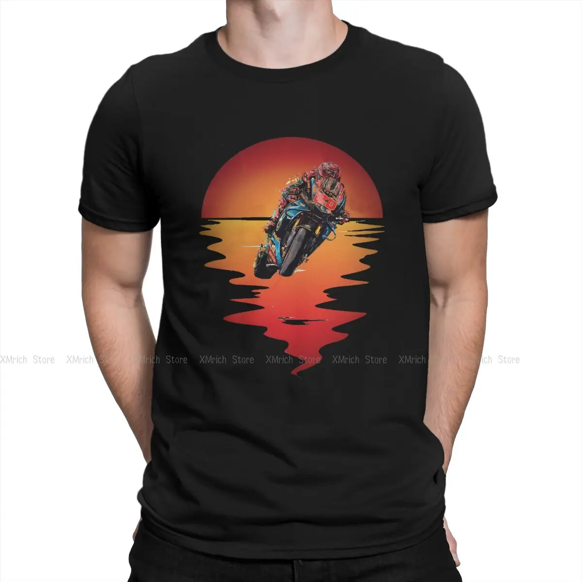 

Simple Printing Unique TShirt Fabio Quartararo Power Racing Leisure T Shirt Summer T-shirt For Men Women