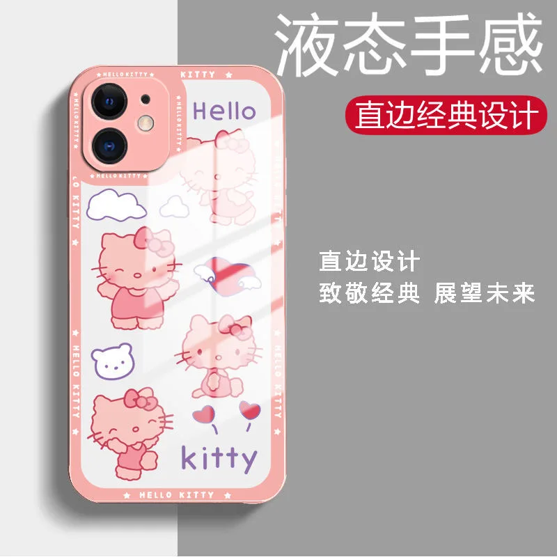 

Hello Kitty Phone Cases For IPhone 13 12 11 Pro Max Mini XR XS MAX 8 X 7 SE 2022