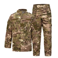 kids military army uniform tactical combat bdu suit boys children multicam camouflage outdoor hunting training shirt pants set