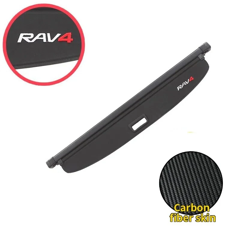 

Задняя шторка багажника автомобиля для Toyota RAV4 RAV 4 XA50 2019 ~ 2024, багажники, перегородки, защитные шторы, автоаксессуары