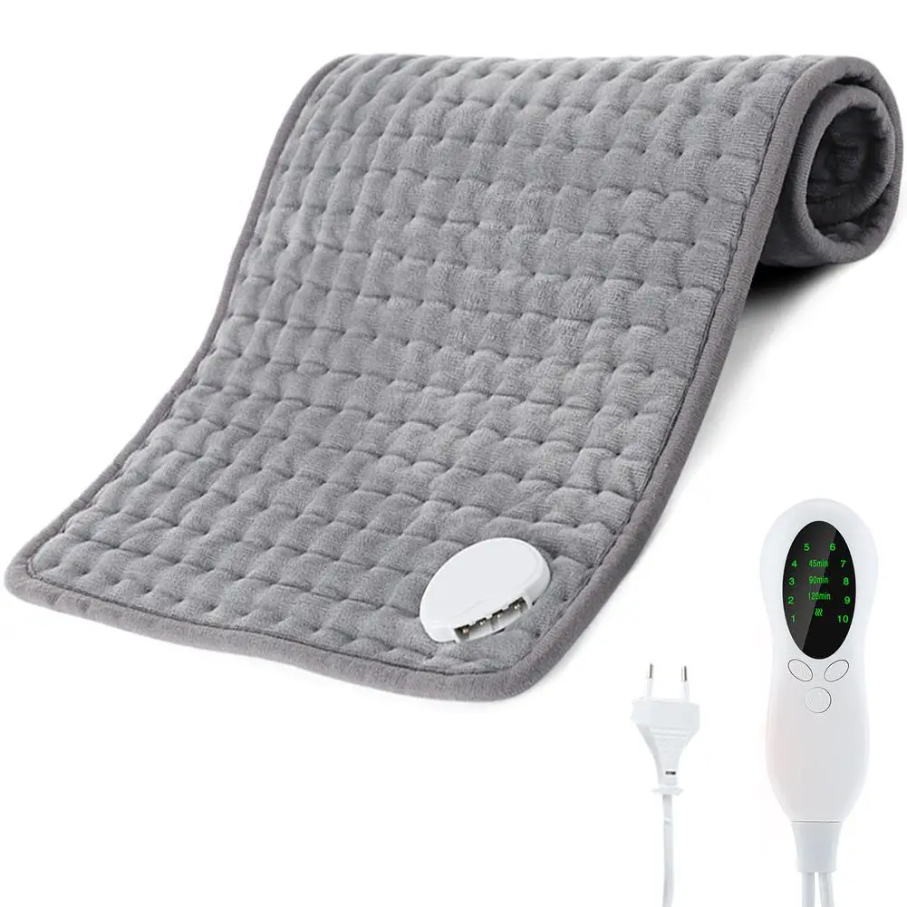 

Levels Electric Cushion Automatic With Heated Heat Warm Neck 60x30cm Shut-off Blanket Heating Pad Quick For 10 Temperature Back