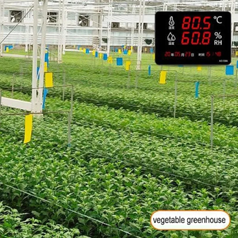 

Новинка мониторинг воздуха в реальном времени для теплиц, складов, контроля качества воздуха, температуры и влажности в помещении