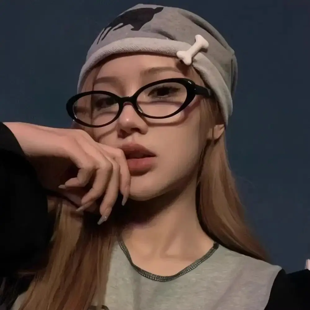 Ретро-очки с градиентом зеленая и красная оправа узкие маленькие очки для