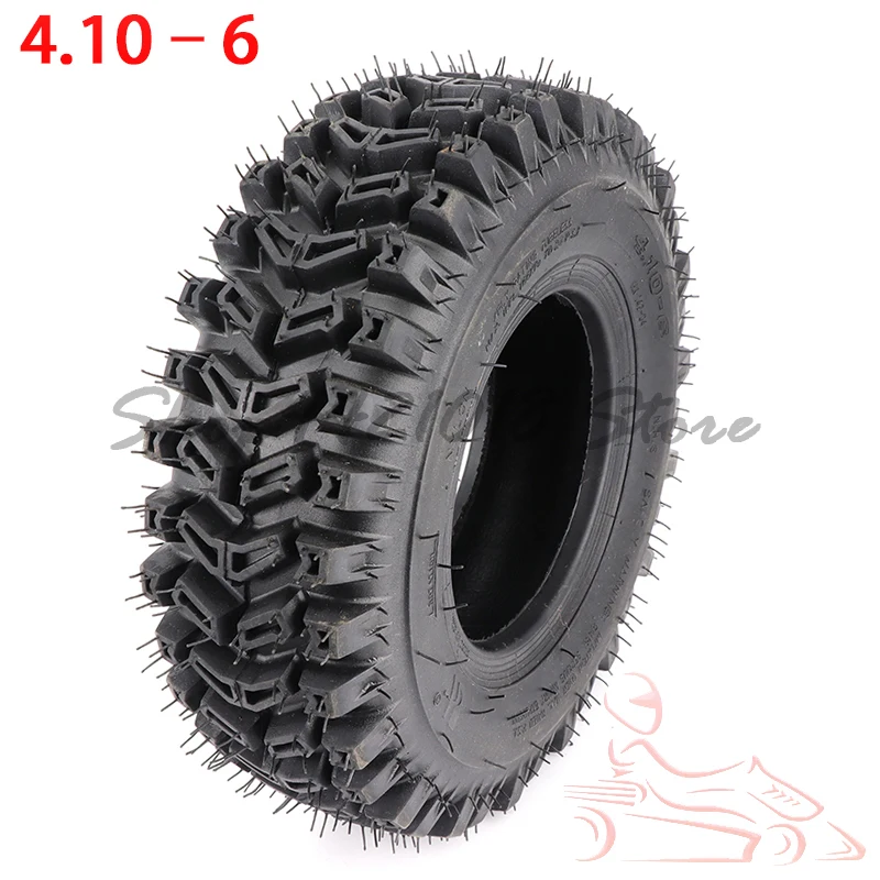 

4.10-6 Vacuum tires, 4WD karting atv tubeless tires 47cc 49cc /4.10-6 garden tires snow field cultivator snow blower