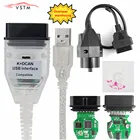 Диагностический инструмент 20Pin для B * MW K + CAN K CAN USB интерфейса с чипом FT232RL с переключателем для B * MW K DCAN USB интерфейсный кабель