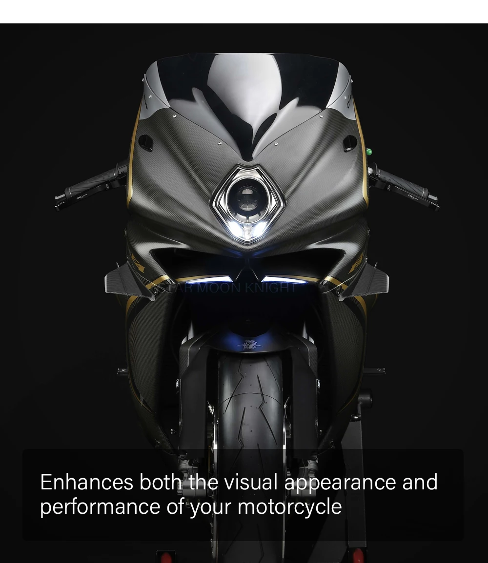 Winglet аэродинамический комплект крыла Спойлер для MV Agusta SuperFast 75th AGO 800 F4 Claudio LH44 1000 RR F3 красный RC 675 (art.: 3920bc09bdebd) - 3920bc09bdebd