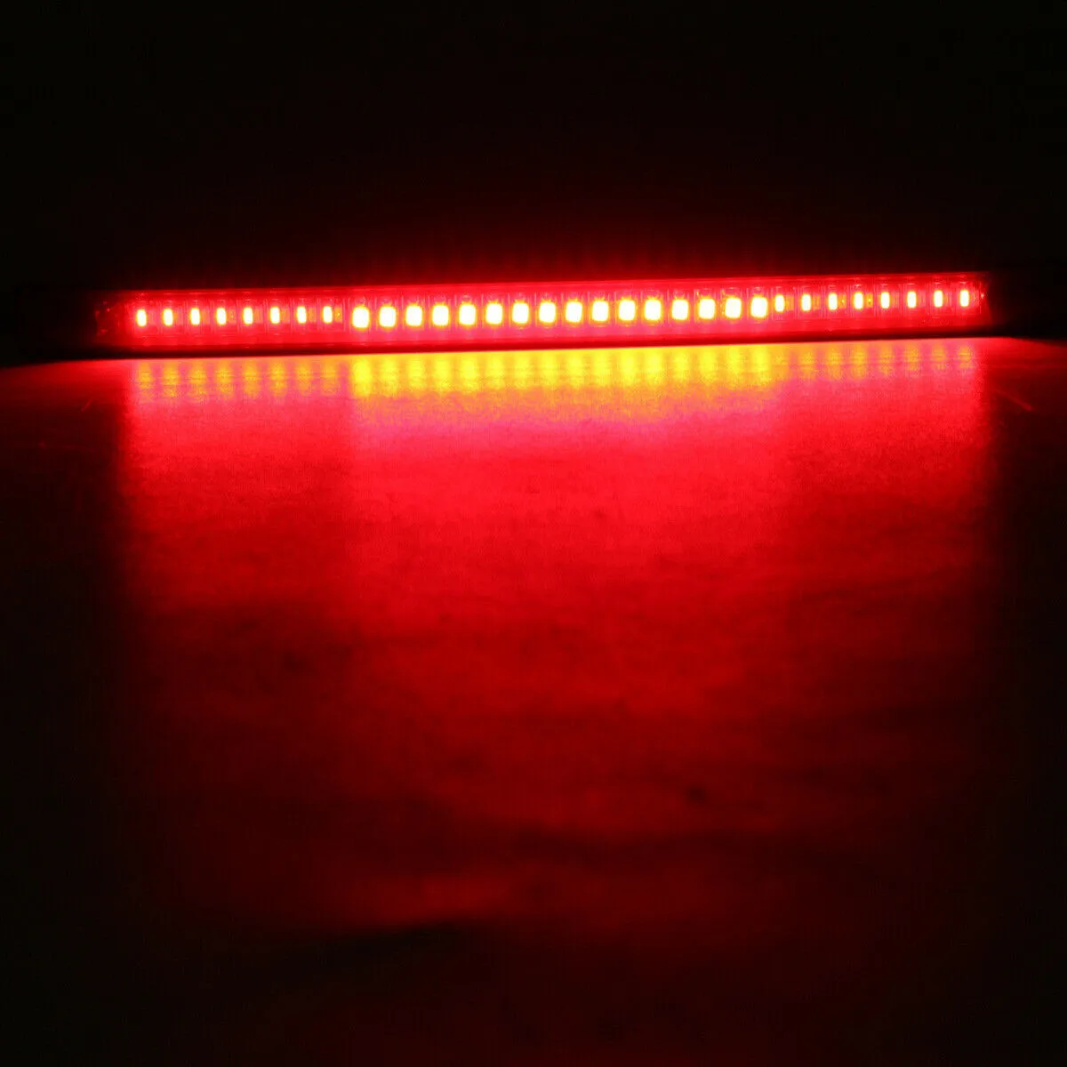 

Durable Practical 48LED Light Strip Flexible Universal Brake Stop DC 12V Lights Motorcycle Red Tail Turn Signal
