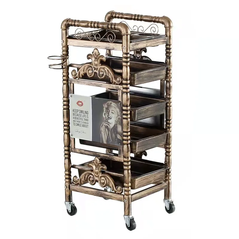

salon trolley hairdressing styling stylist beauty trolley cart equipment