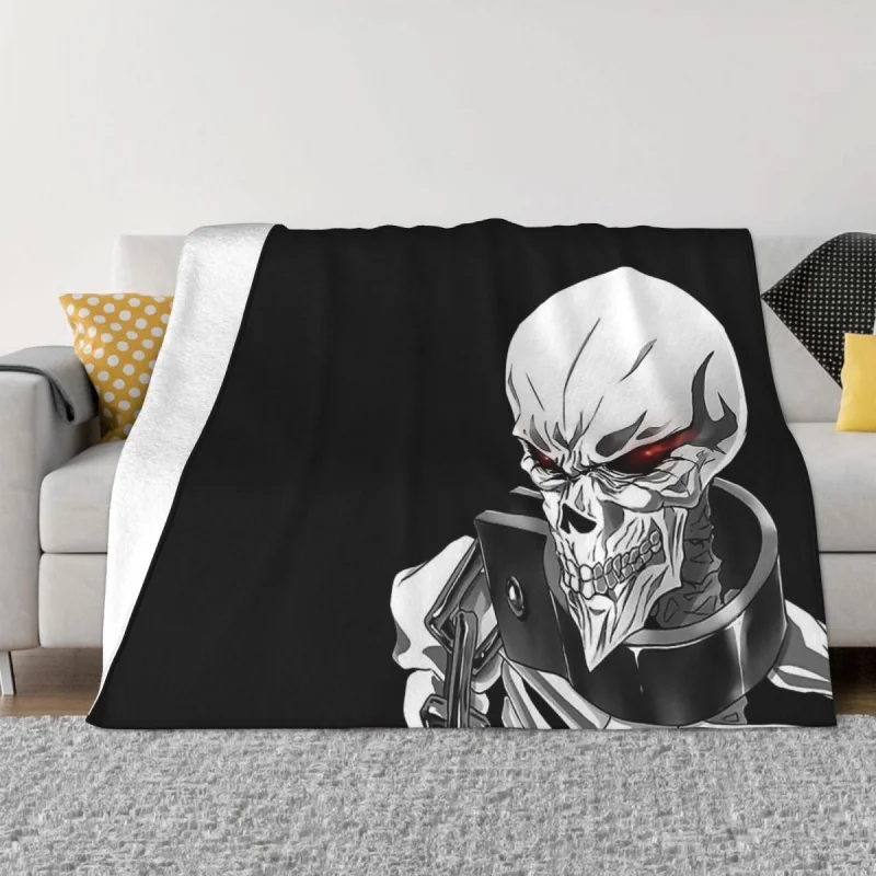 

OverloadOverLordAinzOoalGownAnimeBlanketFlannelSpringAutumnMomongaWarmThrowsForWinterBedding