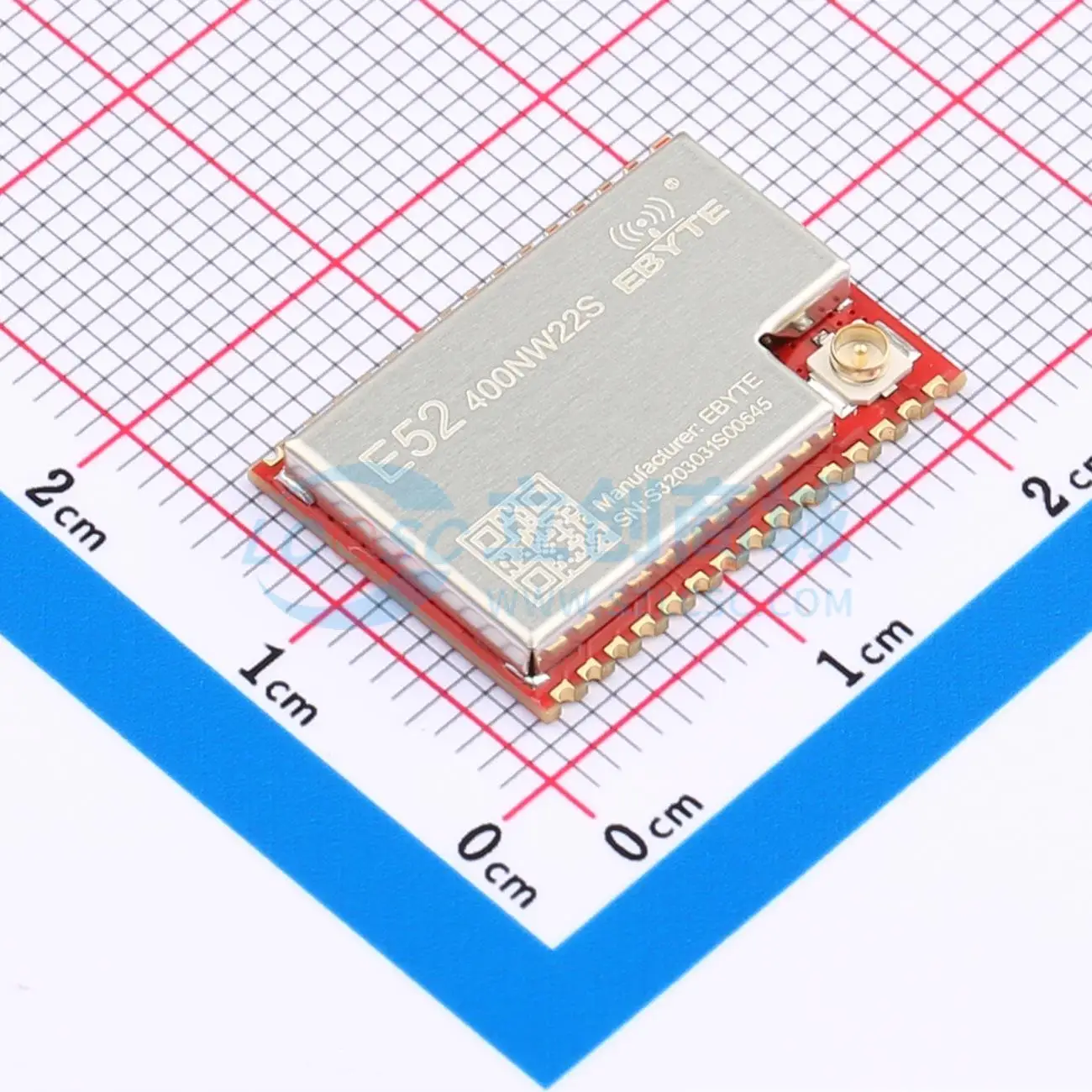 3 шт. E52-400NW22S SMD 20x14 мм 433,125 МГц 22 дБм беспроводной радиочастотный приемопередающий модуль LoRa (art.: 3920dc0965fb0) - 3920dc0965fb0