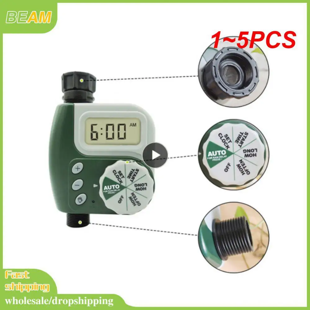 

1~5PCS Gardening Irrigation Timer Automatic Watering Device Garden Balcony Rain Sensing Control Intelligent Irrigation System