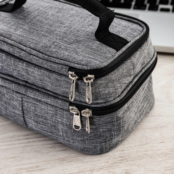 Ланч бокс Quid Go metri Textile (21x14x12 см)|Коробки для обеда| |