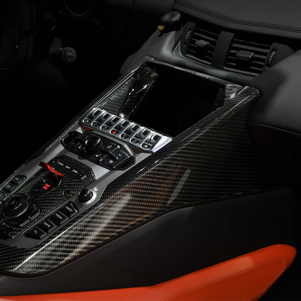 Для Lamborghini Aventador Lp700-4 Lp720 Lp750 Svj 2011-2020 сухое углеродное волокно интерьерная объемная
