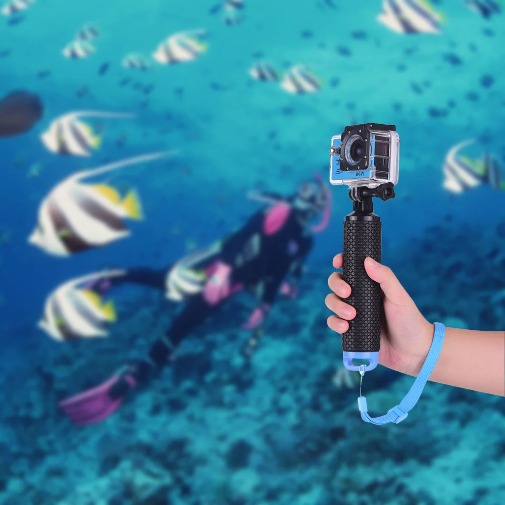 Фото Держатель ручки плавучести спортивной камеры для Gopro Hero 12, 11, 10, 9, 8, 7 XiaoYi SJ4000 DJI Osmo, аксессуары для крепления на поплавковую ручку №3