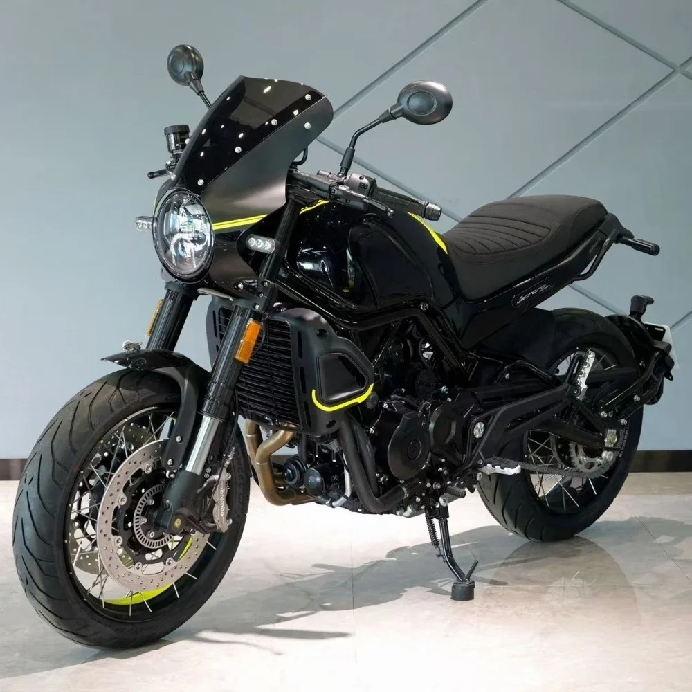Фото Для Benelli 502C Leoncino 500: Оригинальная защита картера двигателя BJ500-6A, прямые поставки с завода, аксессуар для мотоцикла №3