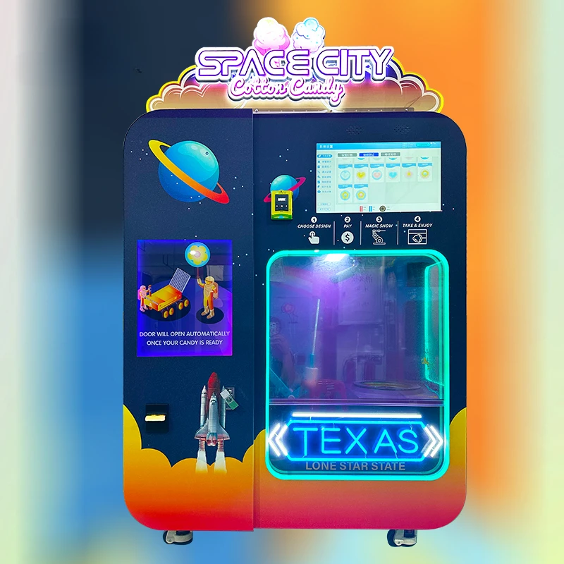 Торговый автомат для продажи хлопковых конфет YG Прямая продажа с завода