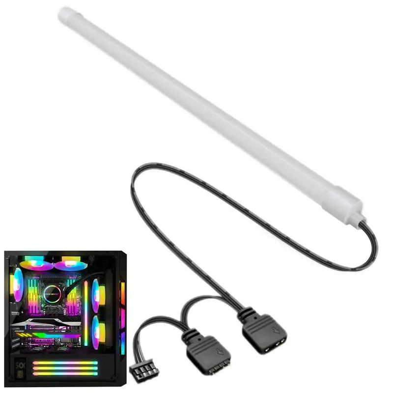 

5V Luminous LED Light Bar LED Decorative Light Computer Case Light Bar RGB PC Case LED Strip Computer Chassis Decoration
