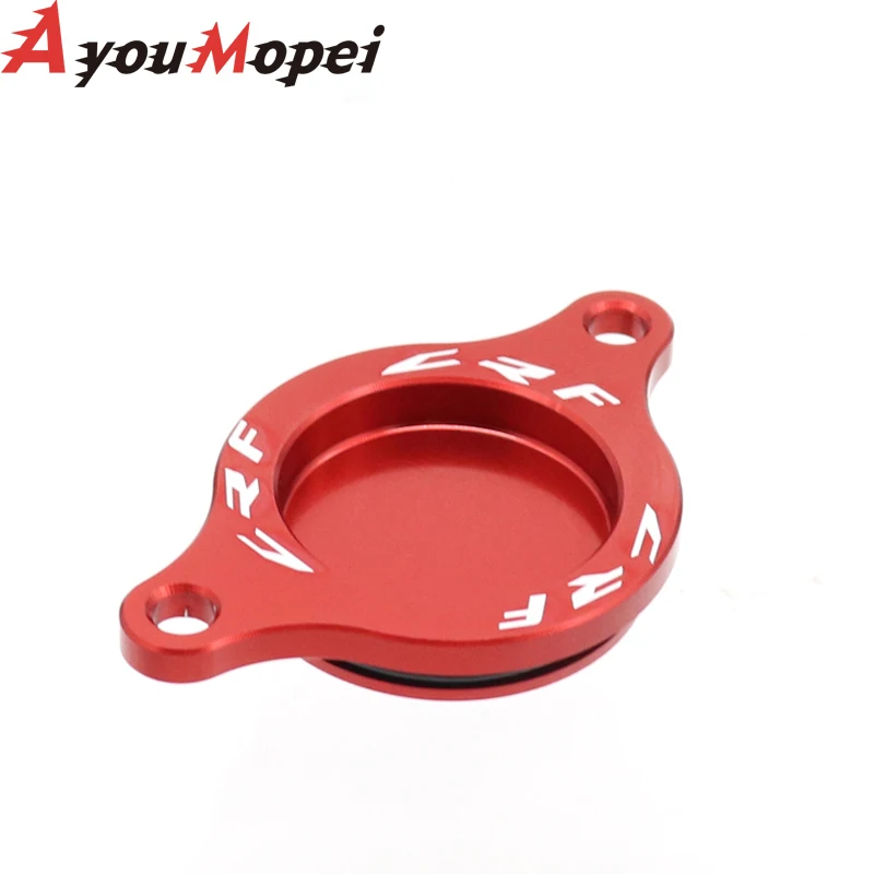 Крышка масляного фильтра двигателя для HONDA CRF250 R/RX CRF450 X/L/RL CRF450R CRF450RX CRF450L CRF450X CRF250R CRF