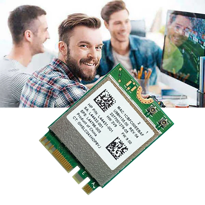 Беспроводная сетевая карта RTL8822CE 2 4G/5G двухдиапазонный гигабитный Wi-Fi Bluetooth 5 0 M.2