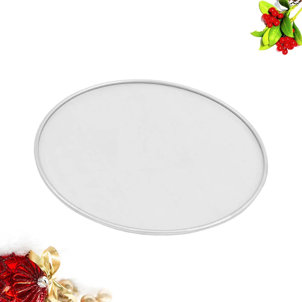 

Fryer Mesh Mat Stainless Steel Grease Splatter Screen Frying Pan Splatter Screen for Oil 19cm