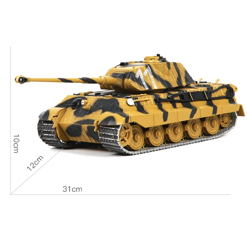 1/32 модель танка Tiger King имитация сплава немецкий главный боевой танк времен Второй