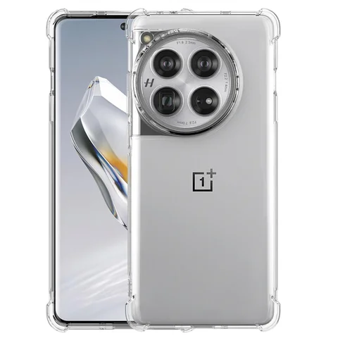 чехол с воздушной подушкой для OnePlus-12 case One Plus 12 OnePlus 12 5G мягкие прозрачные ударопрочные силиконовые чехлы для телефона OnePlus 12 чехол ван плас 12 чехол на ванплас 12