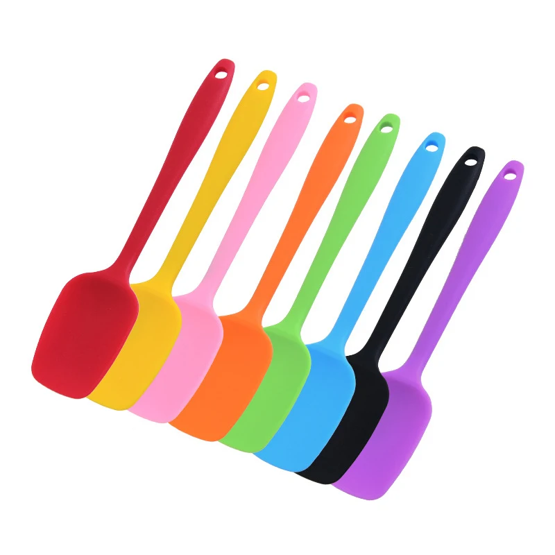 

Универсальный термостойкий силиконовый шпатель со встроенной ручкой, кухонный инструмент для мороженого, торта, кухонная утварь, инструме...