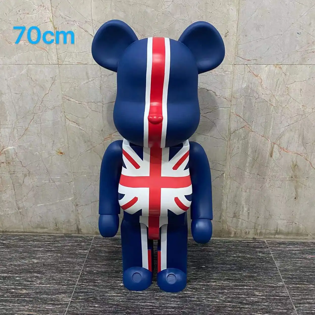

Bearbrick British Building Block Bear Cherry Blossom Violent Bear Snoopy Doll Ornament Bearbrick 1000%