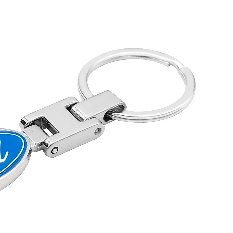 1 шт. брелок с логотипом автомобиля металлический для ключей аксессуары Ford S MAX Ranger