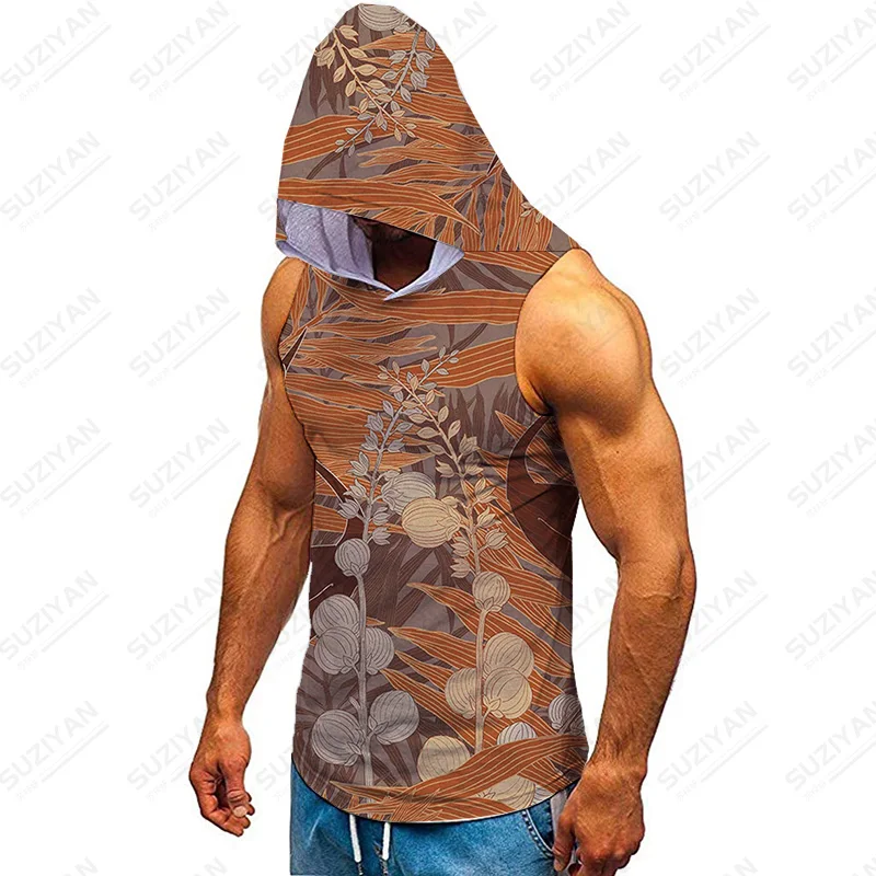 

Футболка мужская сетчатая, топ оверсайз, одежда с джентльменским цветочным узором, жилет харакудзю, мультяшный тренд, лето