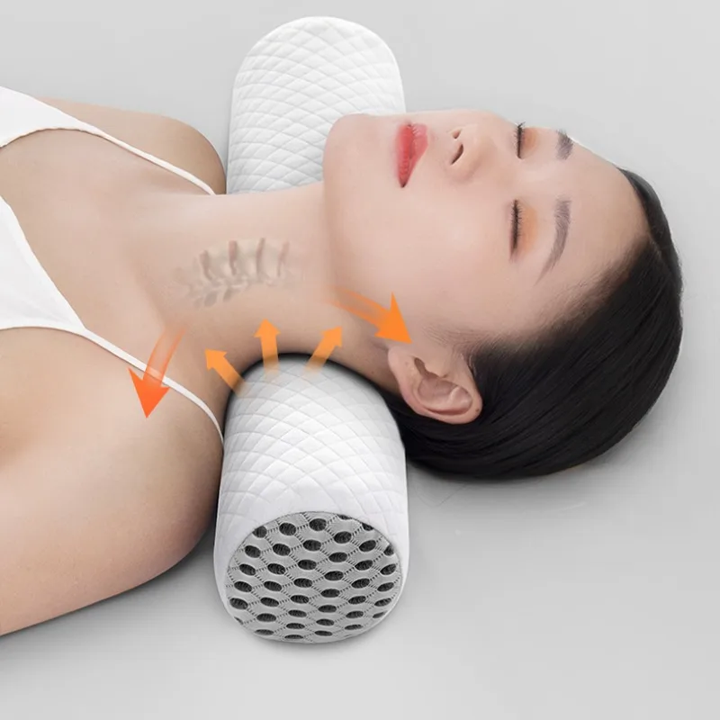 Подушка для шеи домашнее постельное белье с наполнителем из гречихи роскошная