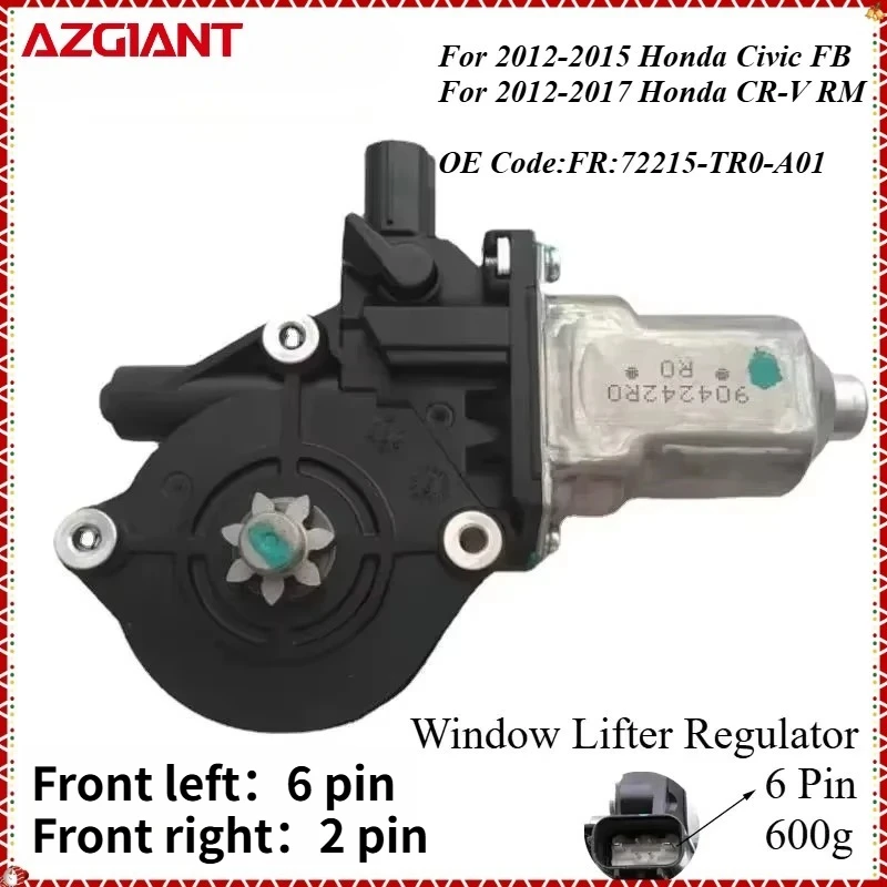 

72215-TR0-A01 Замена автомобиля для Honda 2012-2015 Civic FB 2012-2017 CR-V RM, регулятор стеклоподъемника, аксессуары для двигателя