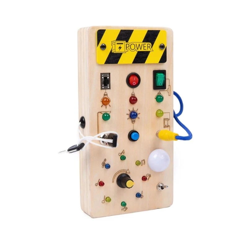 

Electric Busy Boards Teaching Aid Kids Learning Socket Toy Kindergarten Activity DropShipping