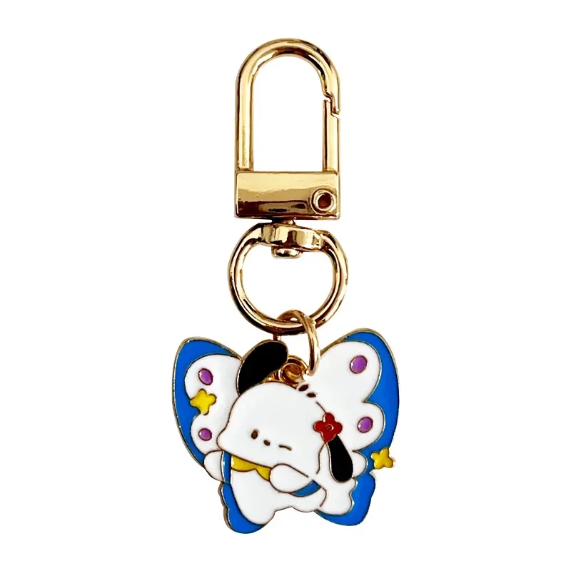 Sanrio Hello Kitty Butterfly Series брелок эмалированный день милый Куроми мультфильм моя