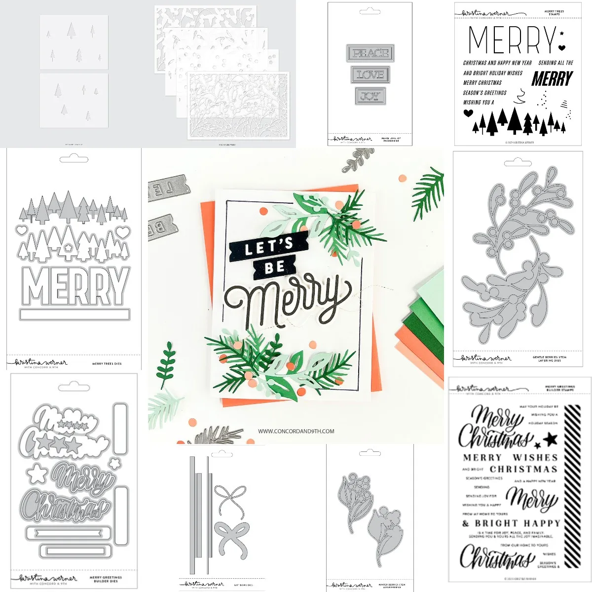 Подарочные банты зимние ягоды наслоение стеблей новинка 2024 сентябрь